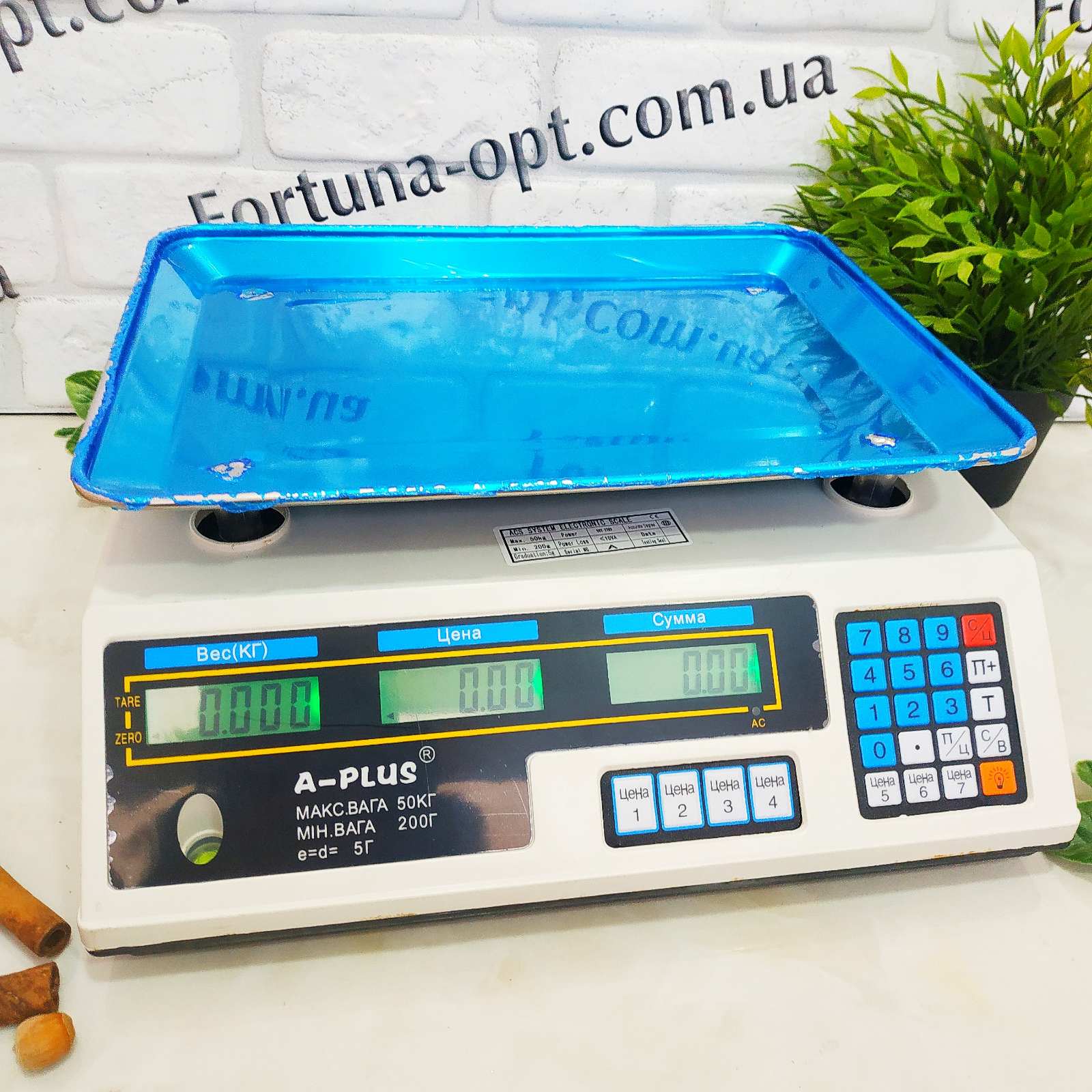 Весы торговые A-Plus - 1660 (50 кг)✅базовая цена$21.79✔Опт✔Скидки✔Заходите! - Интернет-магазин ✅Фортуна-опт ✅