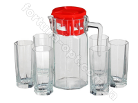 Кувшин с 6 стаканами Pasabahce Кошем 97415 ➜ Оптом и в розницу ✅ актуальная цена - Интернет магазин ✅ Фортуна ✅ 