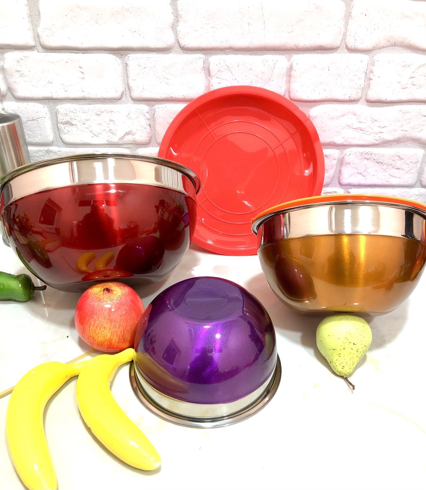 Набор мисок с крышкой из 3 шт Edenberg EB - 3635 ✅ базовая цена $13.95 ✔ Опт ✔ Скидки ✔ Заходите! - Интернет-магазин ✅ Фортуна-опт ✅