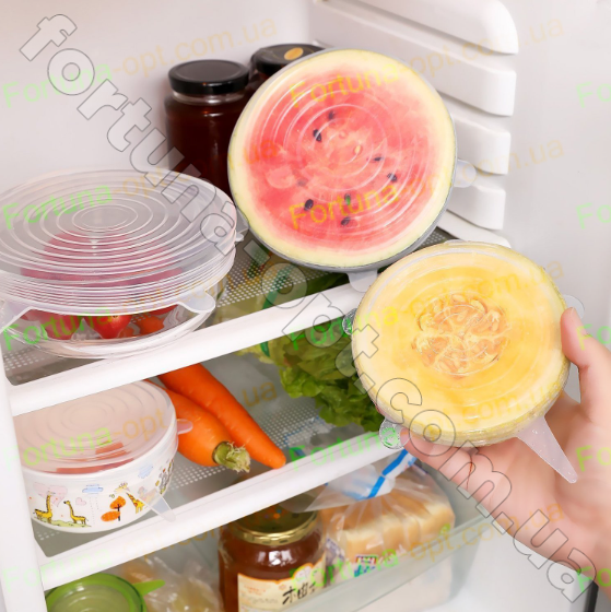 Набор силиконовых крышек A-Plus - 0006 ✅ базовая цена $1.50 ✔ Опт ✔ Скидки ✔ Заходите! - Интернет-магазин ✅ Фортуна-опт ✅