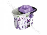 Ведро для швабры с отжимом Элиф - 15536 ✅ базовая цена 79.45 грн. ✔ Опт ✔ Акции ✔ Заходите! - Интернет-магазин Fortuna-opt.com.ua.