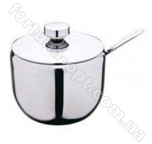 Сахарница с ложкой Frico FRU-061 - 8 см ✅ базовая цена $4.43 ✔ Опт ✔ Скидки ✔ Заходите! - Интернет-магазин ✅ Фортуна-опт ✅