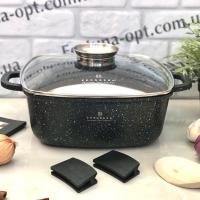 Кастрюля-жаровня с крышкой Edenberg EB - 8115 - 6,5 л - 28 см ✅ базовая цена $28.87 ✔ Опт ✔ Акции ✔ Заходите! - Интернет-магазин Fortuna-opt.com.ua.