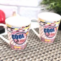 Чашка керамическая 310 мл Молодежная - 13336 ✅ базовая цена 38.99 грн. ✔ Опт ✔ Акции ✔ Заходите! - Интернет-магазин Fortuna-opt.com.ua.