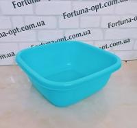 Таз 12.5л квадратный  Юн 0227 ✅ базовая цена 102.89 грн. ✔ Опт ✔ Акции ✔ Заходите! - Интернет-магазин Fortuna-opt.com.ua.