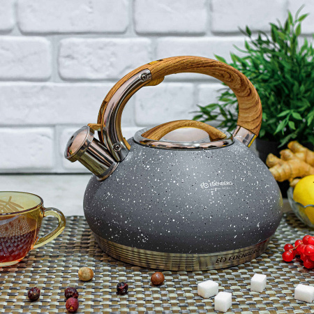 Чайник мраморный со свистком 3л Edenberg ЕВ 8811 ✅ базовая цена $23.06 ✔ Опт ✔ Скидки ✔ Заходите! - Интернет-магазин ✅ Фортуна-опт ✅