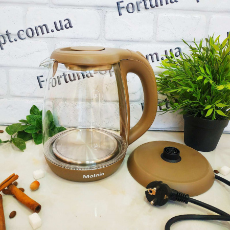 Чайник электрический стекло 2,0л A-Plus - 2136 ✅ базовая цена $13.50 ✔ Опт ✔ Скидки ✔ Заходите! - Интернет-магазин ✅ Фортуна-опт ✅