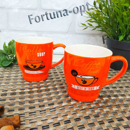 Чашка керамическая 230 мл "Дом кофе" микс 2638 ✅ базовая цена 47.27 грн. ✔ Опт ✔ Скидки ✔ Заходите! - Интернет-магазин ✅ Фортуна-опт ✅