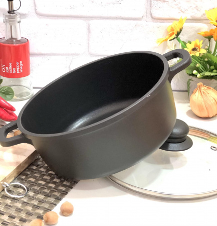 Казан с антипригарным покрытием A-Plus - 1992 - 3,2 л - 24 см ✅ базовая цена $16.46 ✔ Опт ✔ Скидки ✔ Заходите! - Интернет-магазин ✅ Фортуна-опт ✅