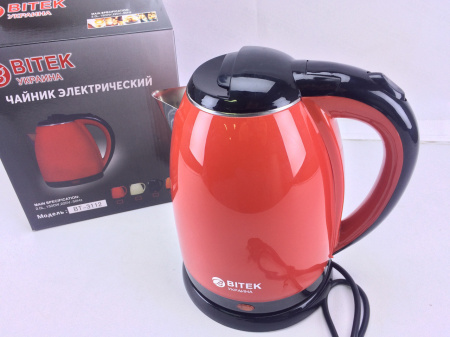 Чайник электрический дисковый 2 л Витек - 3112 (1500 Вт) ✅ базовая цена $8.22 ✔ Опт ✔ Скидки ✔ Заходите! - Интернет-магазин ✅ Фортуна-опт ✅