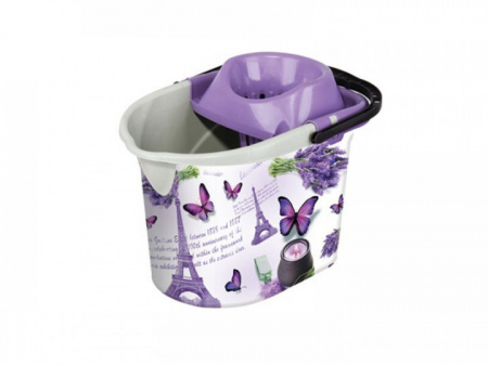 Ведро для швабры с отжимом Элиф - 15536 ✅базовая цена 79.45 грн. ✔ Опт ✔ Скидки ✔ Заходите! - Интернет-магазин ✅ Фортуна-опт ✅