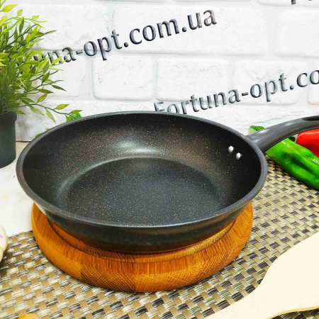Сковорода мрамор A-Plus - 112 FP - 24 см ✅ базовая цена $4.14 ✔ Опт ✔ Скидки ✔ Заходите! - Интернет-магазин ✅ Фортуна-опт ✅