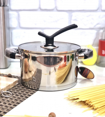 Кастрюля с крышкой Edenberg EB - 3694 - 2.7 л ✅ базовая цена $8.88 ✔ Опт ✔ Скидки ✔ Заходите! - Интернет-магазин ✅ Фортуна-опт ✅