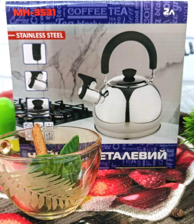 Чайник  3531 2л Stenson одинарное дно ✅ базовая цена $6.23 ✔ Опт ✔ Скидки ✔ Заходите! - Интернет-магазин ✅ Фортуна-опт ✅