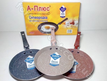 Сковорода A-Plus - 1737 - 24 см ✅ базовая цена $6.83 ✔ Опт ✔ Скидки ✔ Заходите! - Интернет-магазин ✅ Фортуна-опт ✅