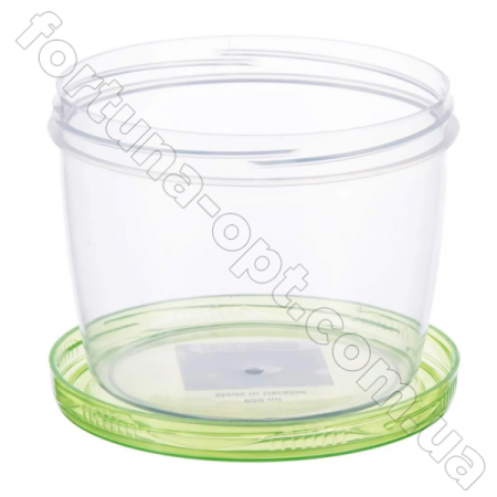 Контейнер пластиковый Twist 600 мл - 6373 ✅ базовая цена 15.43 грн. ✔ Опт ✔ Скидки ✔ Заходите! - Интернет-магазин ✅Фортуна-опт ✅