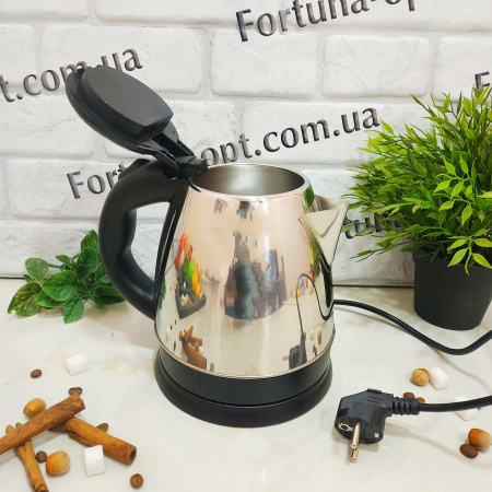 Чайник электрический нержавеющий 1,2л A-Plus - 2148 (1360 Вт) ✅ базовая цена $6.99 ✔ Опт ✔ Скидки ✔ Заходите! - Интернет-магазин ✅ Фортуна-опт ✅