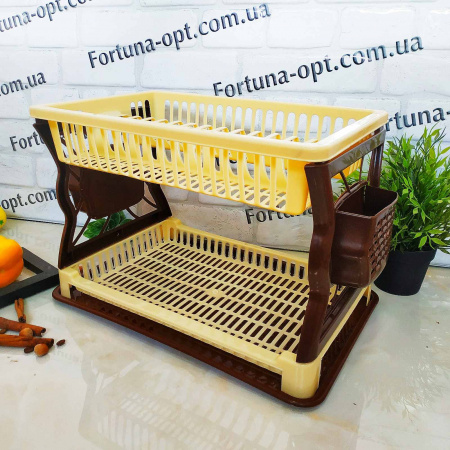 Сушилка для посуды двухярусная R-Plastik 1014 ✅ базовая цена248 грн. ✔ Опт ✔ Скидки ✔ Заходите! - Интернет-магазин ✅ Фортуна-опт ✅