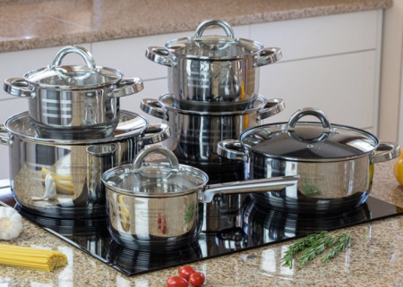 Набор кухонной посуды с сотейником Edenberg EB - 4013➜ Опт и розница ✅ актуальная цена -Интернет магазин ✅ Фортуна ✅