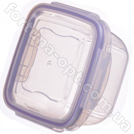 Контейнер пищевой фреш бокс квадратный 0,9 л - 0900 ✅ базовая цена 37 грн. ✔ Опт ✔ Скидки ✔ Заходите! - Интернет-магазин ✅Фортуна-опт ✅