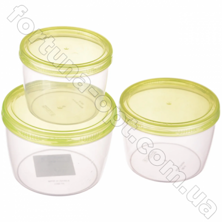 Контейнер Twist Box 3 в 1 (1,18/0,88/0,6 л) - 6372 ✅ базовая цена 58.34 грн. ✔ Опт ✔ Скидки ✔ Заходите! - Интернет-магазин ✅Фортуна-опт ✅