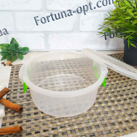 Контейнер круглый с ручками Senyayla 3в1 0,3л+0,6л+1,2л 0495 ✅ базовая цена 55 грн. ✔ Опт ✔ Скидки ✔ Заходите! - Интернет-магазин ✅Фортуна-опт ✅