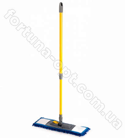 Полотер с микрофиброй Лапша и телескопической металлической ручкой - 8117 ✅ базовая цена $4.48 ✔ Опт ✔ Скидки ✔ Заходите! - Интернет-магазин ✅ Фортуна-опт ✅