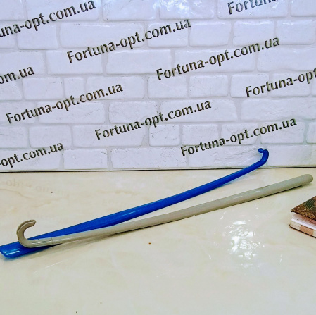 Ложка для обуви 76 см с крючком - 3023 ✅ базовая цена 66.69 грн. ✔ Опт ✔ Скидки ✔ Заходите! - Интернет-магазин ✅ Фортуна-опт ✅