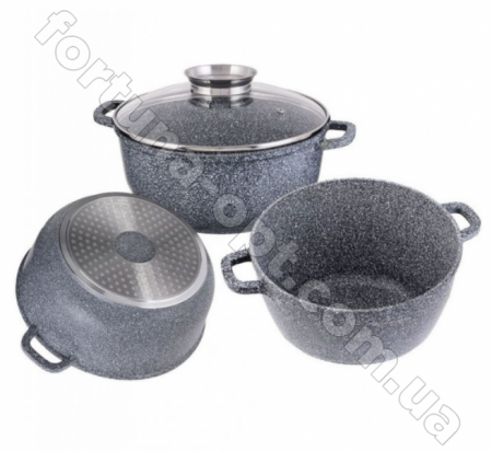 Кастрюля-казан с крышкой Edenberg 28 см, 6.5 л (EB - 3980) ✅ базовая цена $28.89 ✔ Опт ✔ Скидки ✔ Заходите! - Интернет-магазин ✅ Фортуна-опт ✅