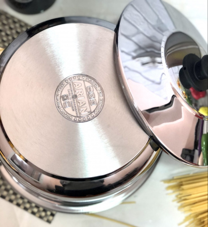 Кастрюля из нержавеющей стали Home Perfect - 2313 - 10,5 л ✅ базовая цена 564.77 грн. ✔ Опт ✔ Скидки ✔ Заходите! - Интернет-магазин ✅ Фортуна-опт ✅