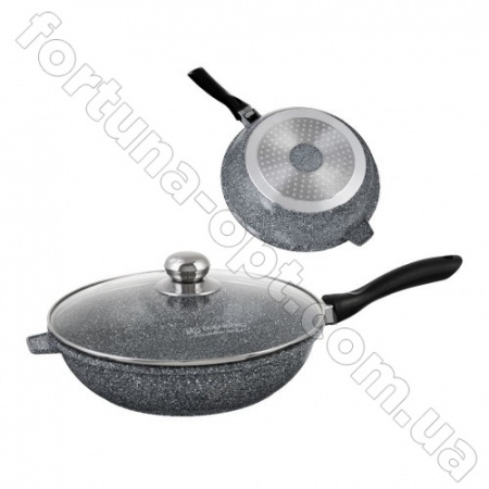 Сковорода глубокая Edenberg EB - 8022 - 3.4 л (28 см) ✅ базовая цена $22.47 ✔ Опт ✔ Скидки ✔ Заходите! - Интернет-магазин ✅ Фортуна-опт ✅