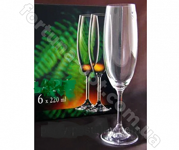 Бокал для шампанского Элеганс 3 шт/наб 18с2019 170 мл ➜ Оптом и в розницу ✅ актуальная цена -Интернет магазин ✅ Фортуна ✅ 