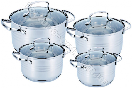 Набор кастрюль Benson BN - 202➜ Опт и розница ✅ актуальная цена -Интернет магазин ✅ Фортуна ✅