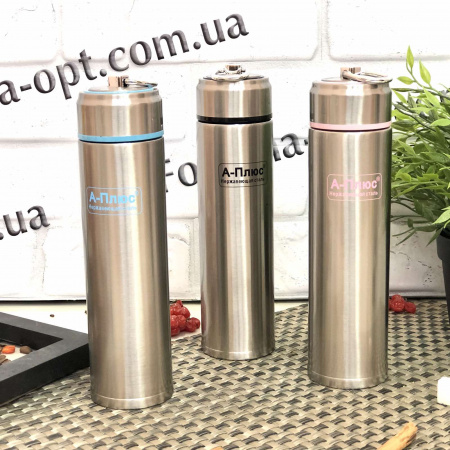 Термос нержавеющий A-Plus 1750 - 330 мл ➜ фото ➜ розн цена $4.31 - Интернет-магазин ✅ Fortuna-opt.com.ua. ✅