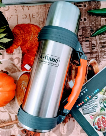 Термос нержавеющий 1 л (А-Плюс) 1759 ✅ базовая цена $7.48 ✔ Опт ✔ Скидки ✔ Заходите! - Интернет-магазин ✅ Фортуна-опт ✅