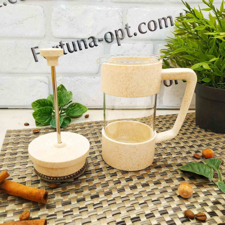 Заварник пресс 350 мл эко пластик+ боросиликатное стекло 9152 ✅ базовая цена 261.66 грн. ✔ Опт ✔ Скидки ✔ Заходите! - Интернет-магазин ✅ Фортуна-опт ✅