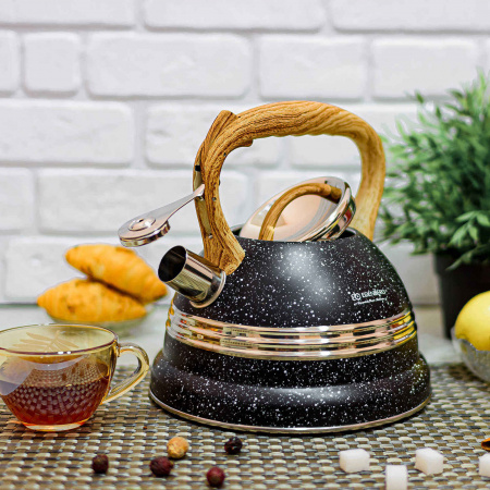 Чайник со свистком из нержавеющей стали Edenberg EB - 8808 - 3 л ✅ базовая цена $17.40 ✔ Опт ✔ Скидки ✔ Заходите! - Интернет-магазин ✅ Фортуна-опт ✅