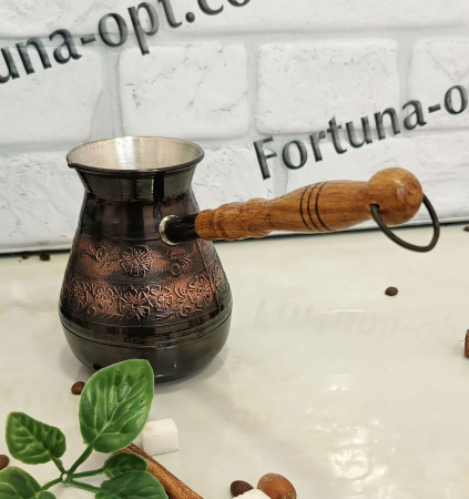 Турка медная 0,2 л 0815 ✅ базовая цена 763.68 грн. ✔ Опт ✔ Скидки ✔ Заходите! - Интернет-магазин ✅ Фортуна-опт ✅
