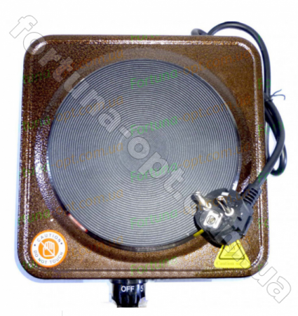 Электрическая плита с одной конфоркой Domotec -  5821 (1000 вт) ✅ базовая цена $10.45 ✔ Опт ✔ Скидки ✔ Заходите! - Интернет-магазин ✅ Фортуна-опт ✅