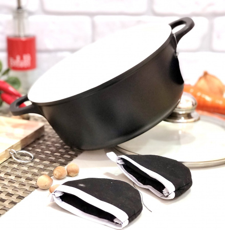 Кастрюля - жаровня керамика Frico FRU - 360 - 5,5 л - 28 см ✅ базовая цена $21.39 ✔ Опт ✔ Скидки ✔ Заходите! - Интернет-магазин ✅ Фортуна-опт ✅