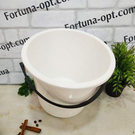 Ведро 11л пищевое без крышки Эталон 0005 ✅базовая цена 115 грн. ✔ Опт ✔ Скидки ✔ Заходите! - Интернет-магазин ✅ Фортуна-опт ✅