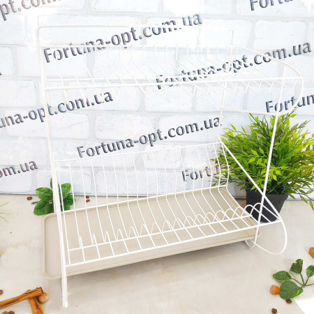 Сушилка для посуды алюминиевая двухъярусная - 1878  ✅ базовая цена293.40 грн. ✔ Опт ✔ Скидки ✔ Заходите! - Интернет-магазин ✅ Фортуна-опт ✅