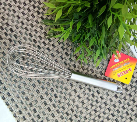 Венчик нержавеющий 25 см A-Plus - 0723  ✅ базовая цена $1.01 ✔ Опт ✔ Скидки ✔ Заходите! - Интернет-магазин ✅ Фортуна-опт ✅