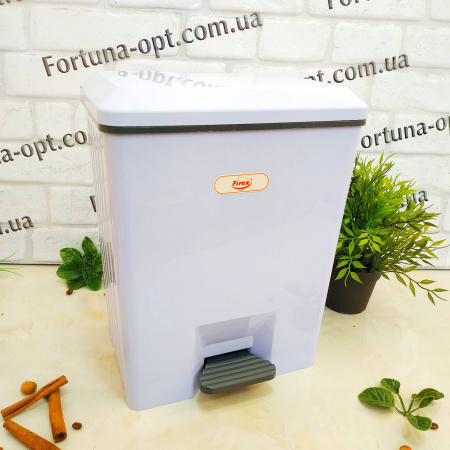 Ведро мусорное пластик с педалью и крышкой микролифт 8.5 л Stenson - 236819 ✅базовая цена $10.47 ✔ Опт ✔ Скидки ✔ Заходите! - Интернет-магазин ✅ Фортуна-опт ✅