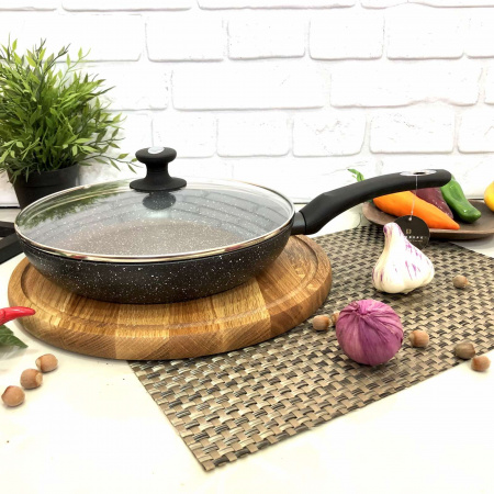 Сковорода с крышкой Edenberg EB - 4111 - 28 см ✅ базовая цена $17.20 ✔ Опт ✔ Скидки ✔ Заходите! - Интернет-магазин ✅ Фортуна-опт ✅