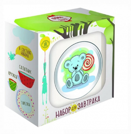 Детский набор 3 пр "Мишки" 204818 ✅ базовая цена 155.40 грн. ✔ Опт ✔ Скидки ✔ Заходите! - Интернет-магазин ✅ Фортуна-опт ✅