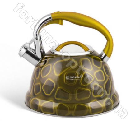 Чайник нержавейка со свистком Edenberg 3 л EB - 1910 ✅ базовая цена $16.61 ✔ Опт ✔ Скидки ✔ Заходите! - Интернет-магазин ✅ Фортуна-опт ✅