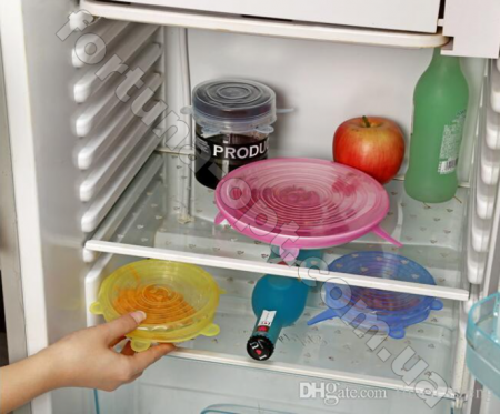 Набор силиконовых крышек A-Plus - 0006 ✅ базовая цена $1.50 ✔ Опт ✔ Скидки ✔ Заходите! - Интернет-магазин ✅ Фортуна-опт ✅