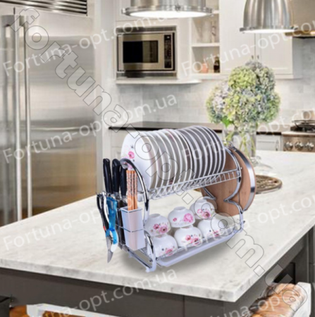 Сушилка из нержавеющей стали 2112 Edenberg ЕВ - 2112 (2 яруса) ✅ базовая цена$15.89 ✔ Опт ✔ Скидки ✔ Заходите! - Интернет-магазин ✅ Фортуна-опт ✅