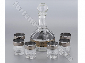 Графин + стопки Мускат GE 05-500/837 7 пр ➜ Оптом и в розницу ✅ актуальная цена -Интернет магазин ✅  Фортуна ✅